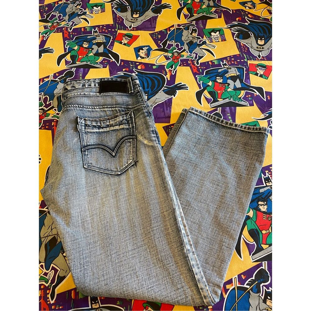 Silvertab Size 36 x 32 Boot Cut Levi’s Men Used Blue Distressed Faded